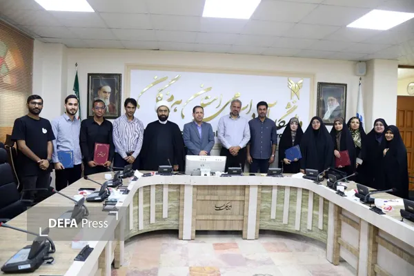 تودیع و معارفه مسئولان بسیج دانشجویی دانشگاه آزاد اسلامی استان هرمزگان برگزار شد تودیع و معارفه مسئولان بسیج دانشجویی دانشگاه آزاد اسلامی استان هرمزگان برگزار شد
