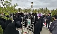 تصاویر/ مراسم بزرگداشت سردار شهید «ولی‌الله چراغچی» در مشهدالرضا