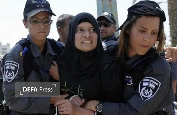 بازداشت زنان فلسطینی