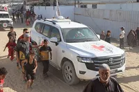 Red Cross Cooperates with Hamas to Search for Hostage Bodies