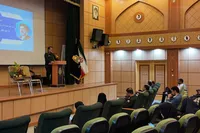 تصاویر/ نشست خبری مدیرکل حفظ آثار و نشر ارزش‌های دفاع مقدس همدان