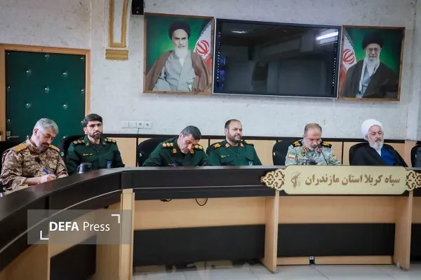 برگزاری آئین تکریم و معارفه جانشین و معاون هماهنگکننده سپاه کربلا برگزاری آئین تکریم و معارفه جانشین و معاون هماهنگکننده سپاه کربلا