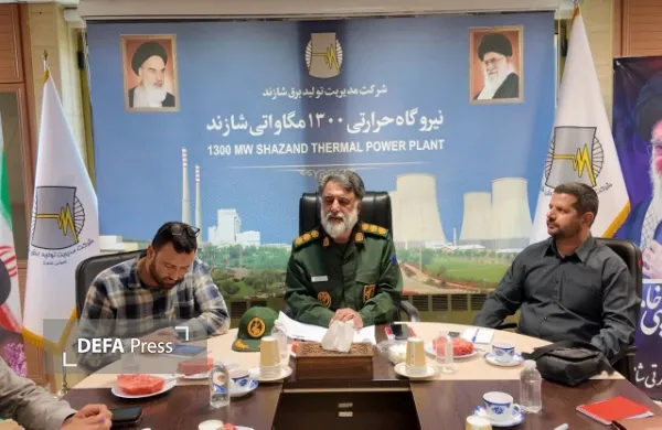 سرهنگ اکبری: نیروگاه حرارتی شازند، نماد عینی تخصص و باور جوانان ایرانی است