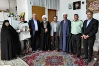 دیدار و تجلیل مسئولان اشتهارد از خانواده‌های معظم شهدا
