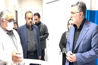 عیادت وزیر بهداشت از مجروحان و مصدومان جنگ