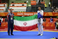 تکواندو کرمانشاهی بر بام آسیا ایستاد