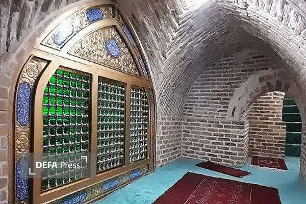 بازگشایی سرداب گنبد خشتی مشهد بازگشایی سرداب گنبد خشتی مشهد